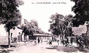 Ain-el-Hadjar - Entree du Village